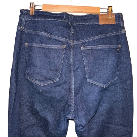 NEW MADEWELL Curvy High-Rise Skinny Jeans in Orland Wash TENCEL Denim Edition 32 - Picture 11 of 15